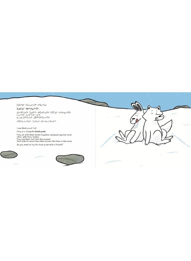Let's Play Inuit Games! with Tuktu and Friends: Bilingual Inuktitut and English Edition - Image 4