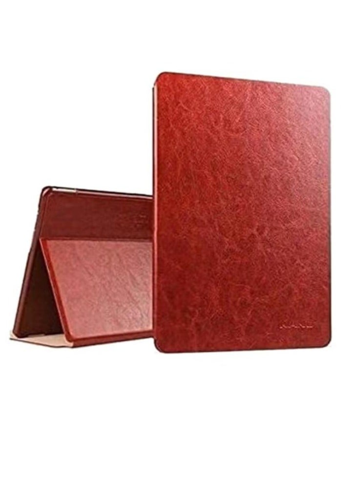 Protective Case Cover For Samsung Galaxy Tab A9+ Brown