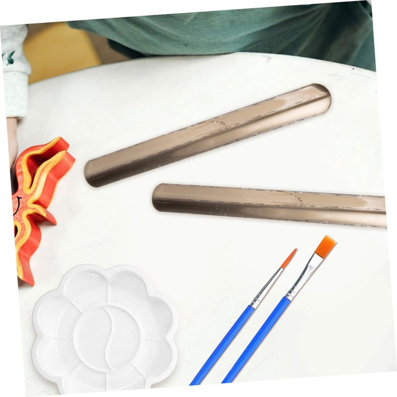 DIY Slap Bracelet Kit 40 Pieces Blank Hoop Steel Bracelets For Kids And Adults Craft - Image 5