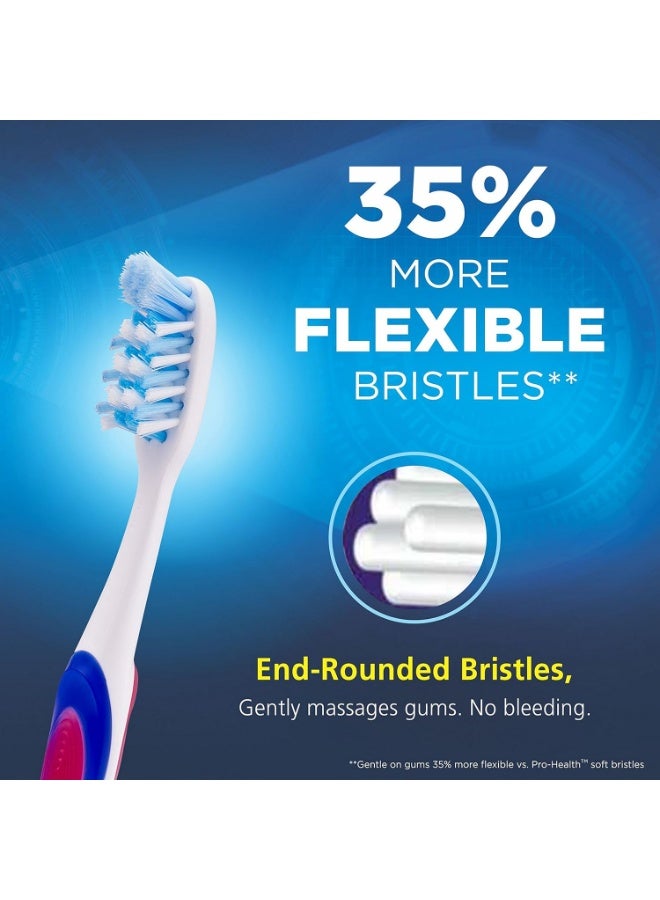 Oral-B Criss Cross Gentle Care Manual Toothbrush, Extra Soft 1+1(Packaging may vary) - Image 5