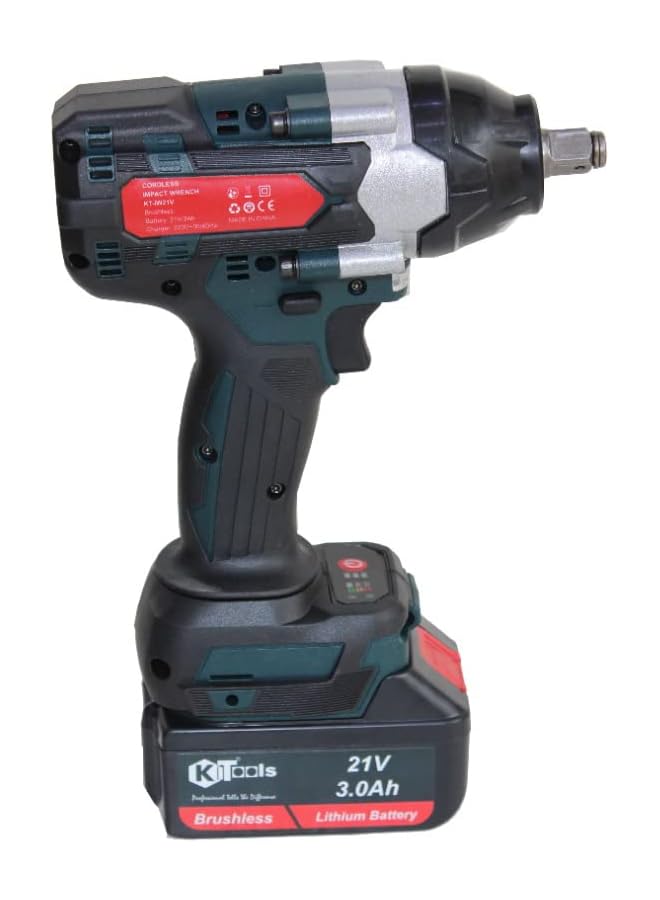 KiTools Cordless Impact Wrench 21 V Brushless - Image 3