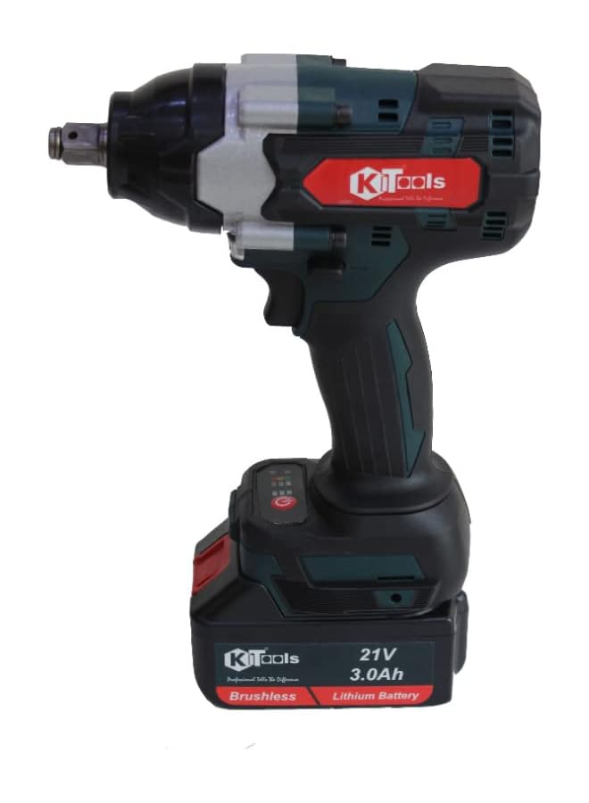 KiTools Cordless Impact Wrench 21 V Brushless - Image 2