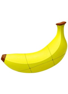 D ETERNAL D ETERNAL Fruit Shape Stickerless Banana Speed Cube Magic Puzzle Toy (Banana Cube), Kid  - Image 1