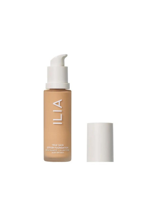 ILIA True Skin Serum Foundation Noncomedogenic Crueltyfree Vegan Weightless Feel Buildable Coverage Safe For Sensitive Skin (Kunoy Sf4.5)  - Image 1