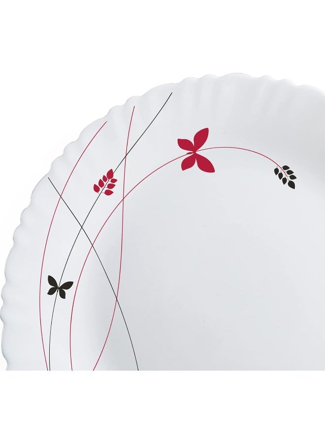 Cello طقم عشاء سيلو أوبالوير دازل لوش فييستا، 18 قطعة، أبيض - Image 5