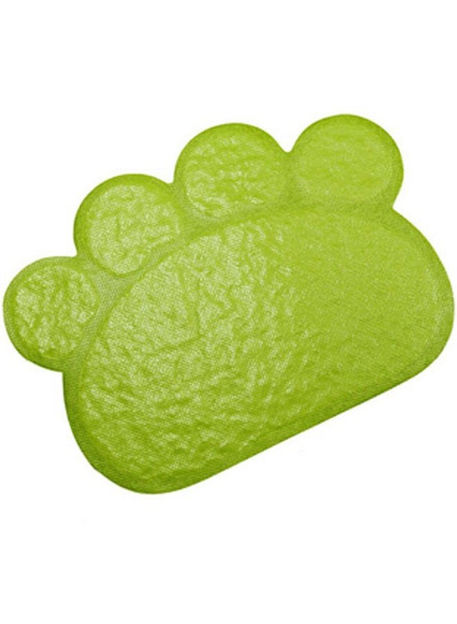 JOYJULY PVC Pet Dog Cat Puppy Kitten Dish Bowl Food Water Placemat Mat Paw Shape - Image 3