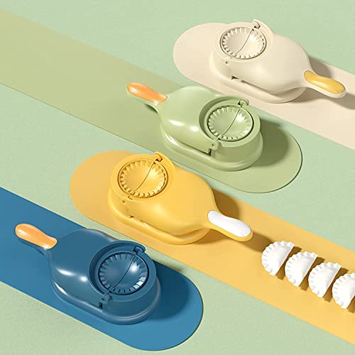 Retailio 2 in 1 Dumpling Maker Ghughra Momos Maker Machine, Dumpling Skin Press Mould for Gujiya Ghughra Momos Making,Dumpling Maker Mould Machine, Kitchen Dumpling Making Tool with Dumpling Puri Maker - Image 3