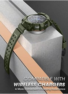SupCase Unicorn Beetle Pro Series Case For Galaxy Watch 4 46Mm 2021 Release Rugged Protective Case With Strap Bands  - Image 2