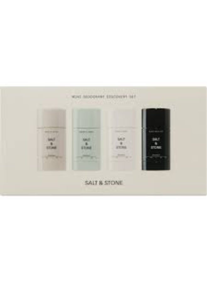 SALT & STONE Mini Deodorant Set 112g - Image 1