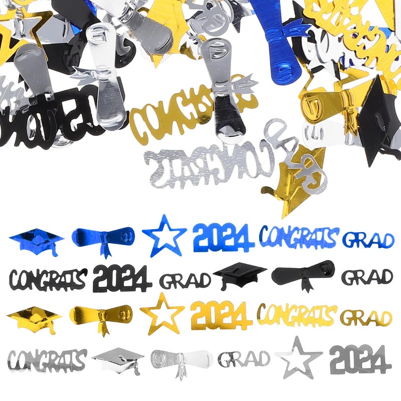 Blue Confetti 30g Multi Color Paper Graduation Party Table Decoration - Image 2