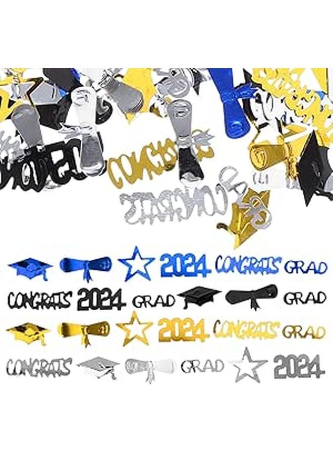 Blue Confetti 30g Multi Color Paper Graduation Party Table Decoration - Image 1