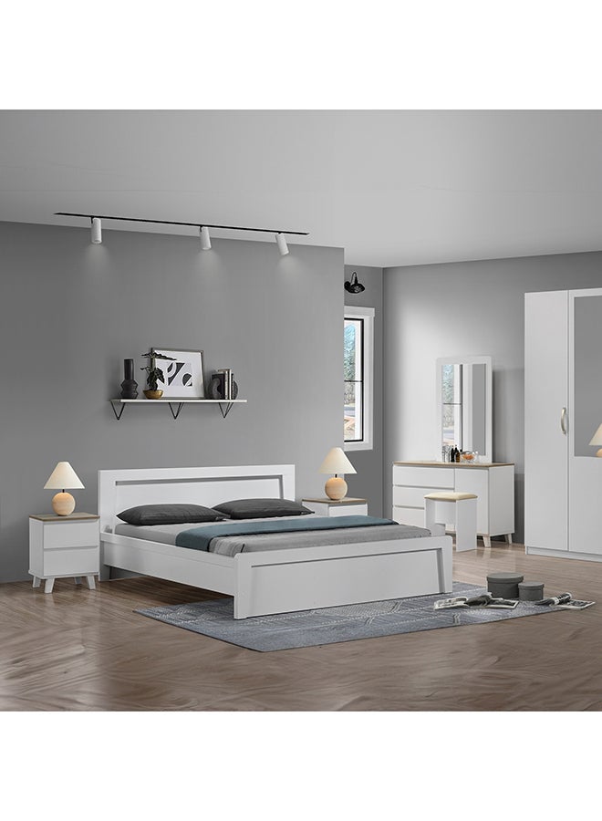Home Box Kulltorp Plus 6-Piece Queen Bedroom Set 209 x 80 x 169.9 cm - Image 1