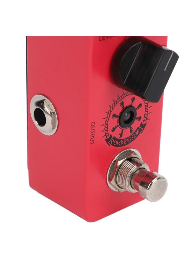Thoraya True Bypass Guitar Pedal Simulation Effect Tuner Electric Guitar Pedal Replacement Red  - Image 4