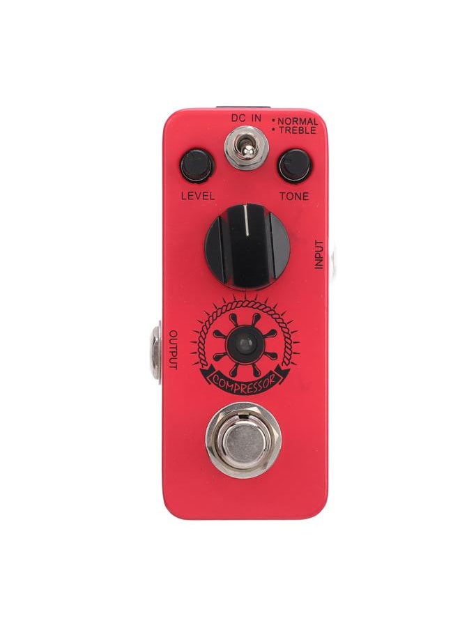 Thoraya True Bypass Guitar Pedal Simulation Effect Tuner Electric Guitar Pedal Replacement Red  - Image 5