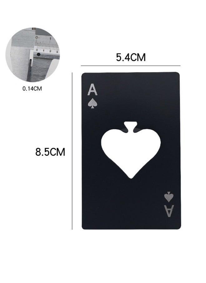 Generic - Bottle Opener Creative Playing Card Shape Spade - Image 1