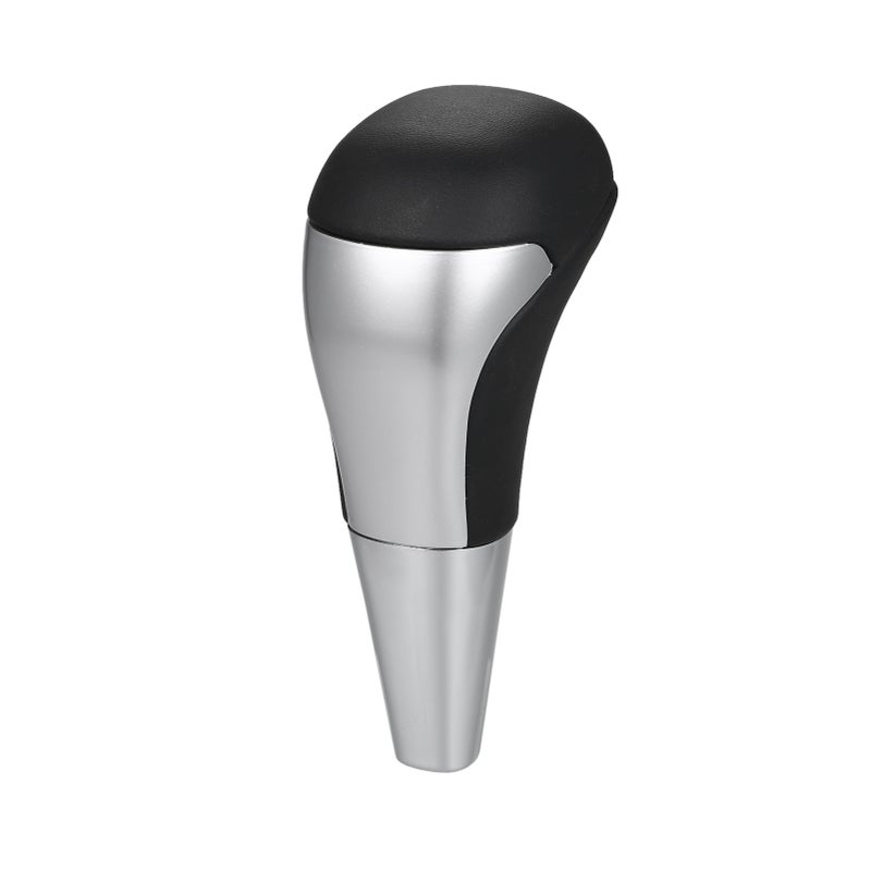 Automatic Shift Knob Type 4 Black Premium Pu Leather & Metal - Wear Resistant Sturdy Durable Gear Shift Knob for Toyota Camry RAV4 Land Cruiser 200 2016-2020 - Image 1