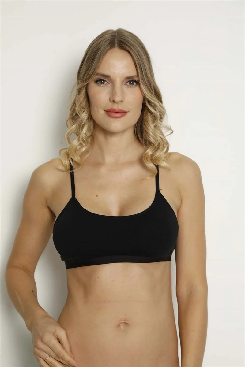 ارما يلدز Women's Padded Half Undershirt with Rope Strap 4-Pack Colorful