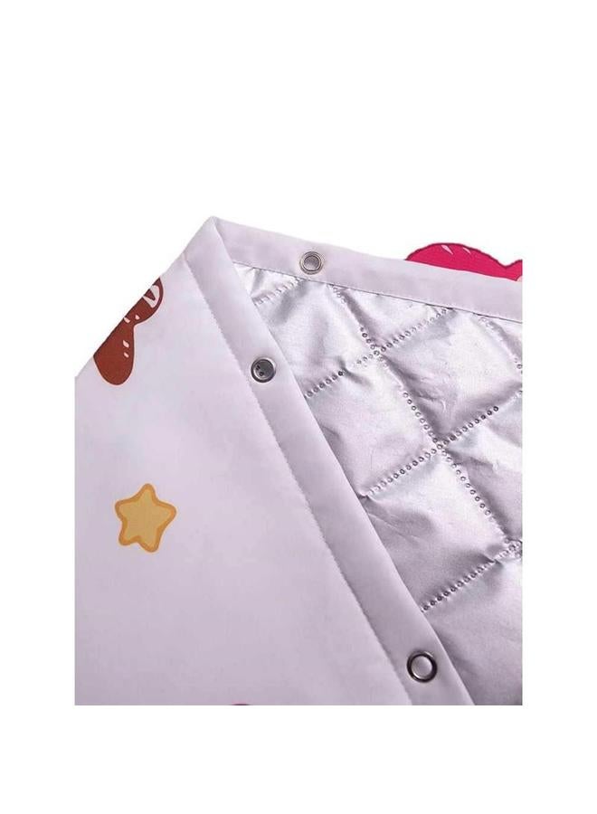 Bluejw Windproof Cotton Winter Bath Cover Genuine Shower Curtain Waterproof Toy Story Insulation Authorized Bath Door Curtain Toilet - Image 5
