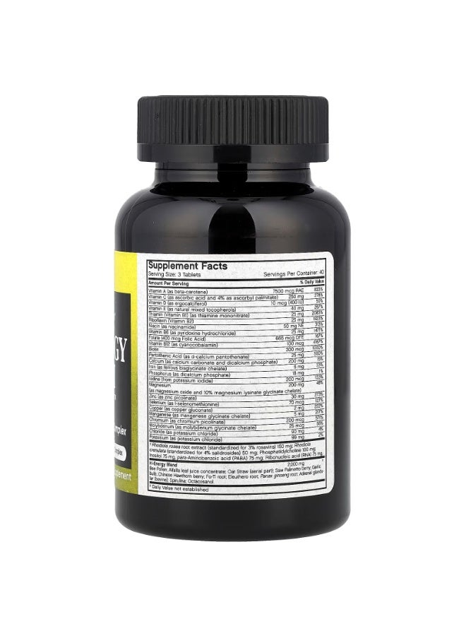 Futurebiotics, Hi Energy Multi, For Men™, 120 Tablets - Image 2