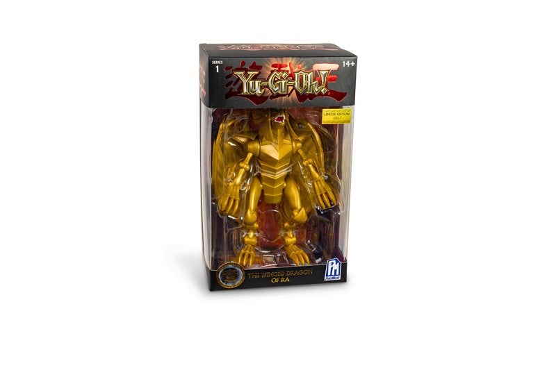 UCC Distributing Yu-Gi-Oh! Highly Detailed 7 inch Articulated Action Figure, Limited Edition, Includes Exclusive Trading Card, The Winged Dragon of Ra - Image 5