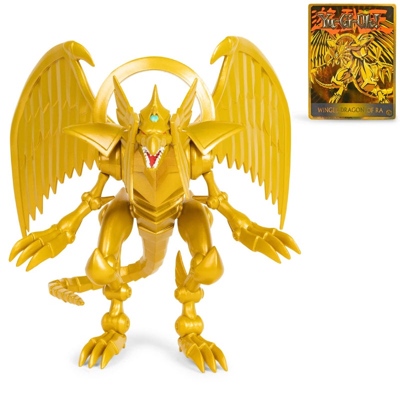UCC Distributing Yu-Gi-Oh! Highly Detailed 7 inch Articulated Action Figure, Limited Edition, Includes Exclusive Trading Card, The Winged Dragon of Ra - Image 1