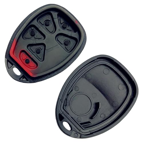ADUDS Key Fob Shell Replacement for Chevy Tahoe Suburban Cadillac Escalade GMC Yukon 6 Button Car Keyless Entry Remote Control Key Fob Case Cover (6 Button) - Image 4