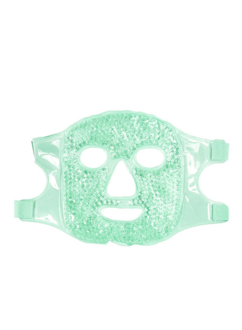 Cold Compress Hot Compress Beauty Mask, Eye Mask Cooling Mask Facial Reusable Hot u0026 Cold Compress Gel Bead Mask for Dark Circles, Dry Eyes, Headaches, Facial Fatigue