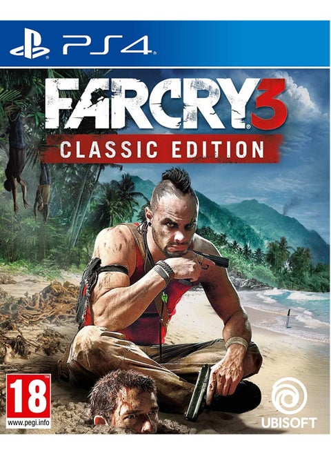 لعبة فار كراي 3 - الإصدار الكلاسيكي - بلايستيشن 4 (PS4)