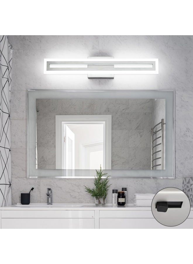 SOLFART Brushed Nickel Vanity Lights for Bathroom 5 Color Adjustable Dimmable 24 Inch Led Vanity Light 5CCT - Image 5