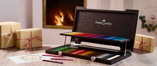 Faber-Castell Polychromos® Artists' Color Pencils - Wood Case of 120 - Image 3