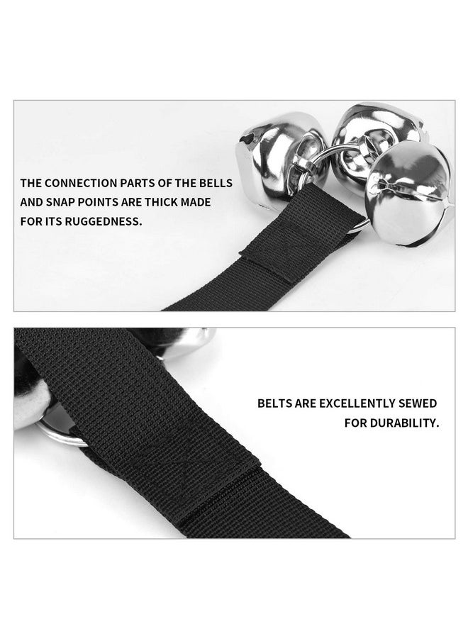 Luckyiren Luckyiren Upgraded Puppy Bells Dog Doorbells for Door Knob/Potty Training/Go Outside-Dog Bells for Puppies Dogs Doggy Doggie Pooch Pet Cat for Dog Lovers-Premium Quality-3 Snaps for Length Adjustment  - Image 5