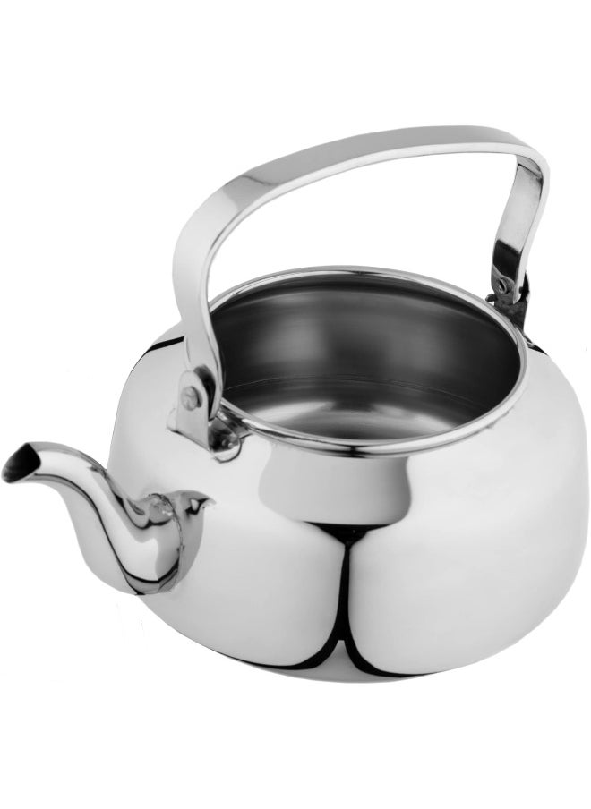Alsaif Al Saif Lunar Stainless Steel Tea Kettle, Size: 3 Liter, Colour: Silver  - Image 4