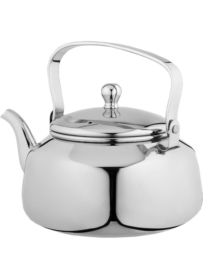 Alsaif Al Saif Lunar Stainless Steel Tea Kettle, Size: 3 Liter, Colour: Silver  - Image 2