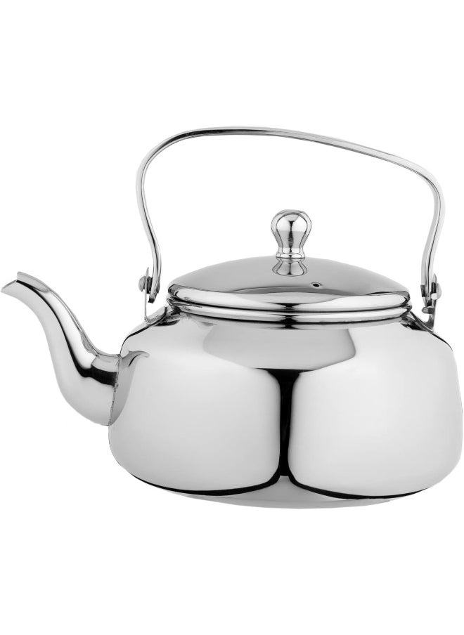 Alsaif Al Saif Lunar Stainless Steel Tea Kettle, Size: 3 Liter, Colour: Silver  - Image 1