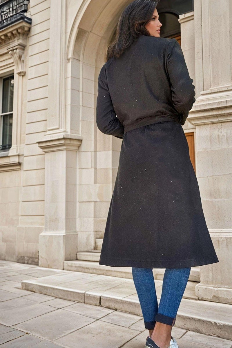 Weshaya Coat Women Black - Image 2