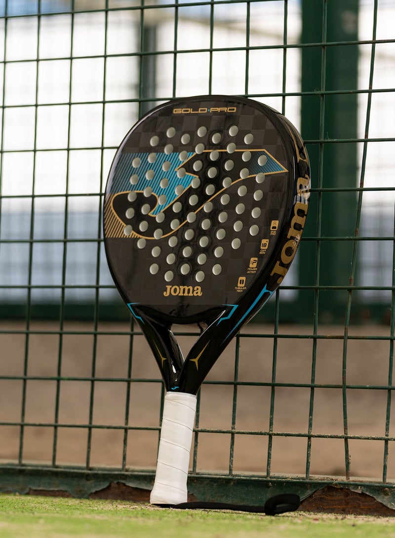 جوما مضرب بادل قولد برو باللونين الأسود والفيروزي - Image 4