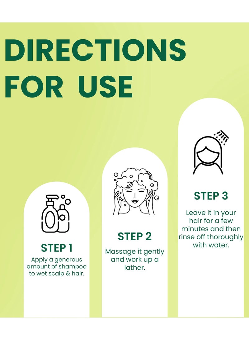 OSHEA Herbals Amla Care Hair Fall Control Shampoo 500 ml - Image 4