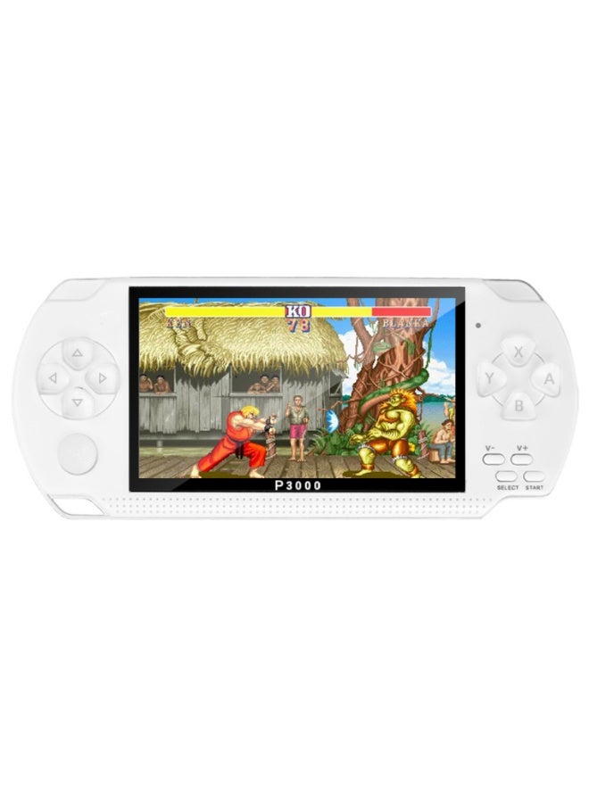 ايناوو جهاز ألعاب محمول PSP مقاس 4.3 بوصة وذاكرة 8 جيجابايت وكاميرا باللون الأبيض - Image 1