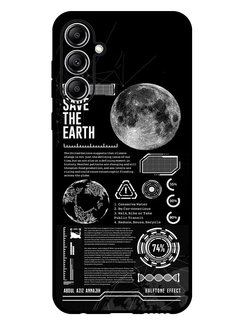 Theodor Protective Case Anti Scratch Shock Proof Bumper Cover For Samsung Galaxy M15 Save The Earth - Image 1