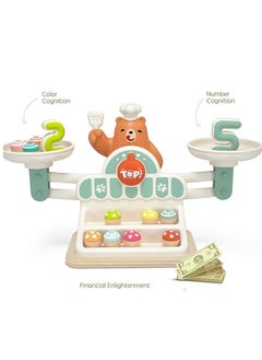M MIAOYAN Kids Balance Math Game - STEM Toys Gift for 3 Year Old Boys Girls, Balance Counting Toys Educational Kindergarten Preschool Learning Toys, Mathematical Thinking Enhancement Educational Toys  - Image 3