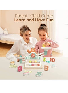 M MIAOYAN Kids Balance Math Game - STEM Toys Gift for 3 Year Old Boys Girls, Balance Counting Toys Educational Kindergarten Preschool Learning Toys, Mathematical Thinking Enhancement Educational Toys  - Image 5