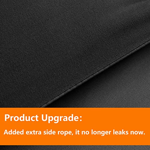 TAIMIT King Size Comforter Set - 7 Pieces, Bed in a Bag Bedding Sets with All Season Soft Quilted Warm Fluffy Reversible Comforter,Flat Sheet,Fitted Sheet,2 Pillow Shams,2 Pillowcases,Dark Grey - Image 3