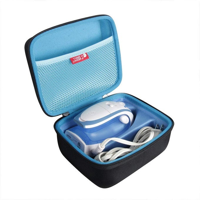 HARD TRAVEL CASE FOR SUNBEAM HOT2TROT 800 WATT COMPACT NONSTICK SOLEPLATE TRAVEL IRON GCSBTR100000 ONLY CASE