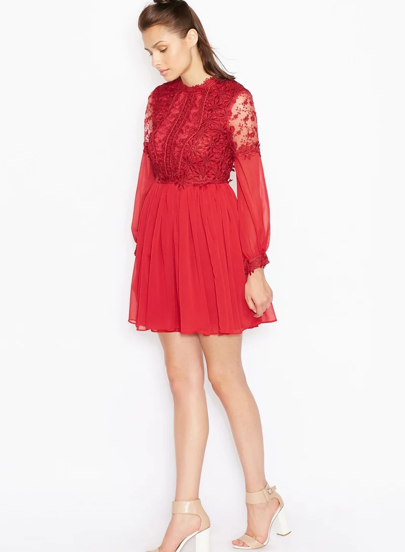 Ginger Lace Top Dress