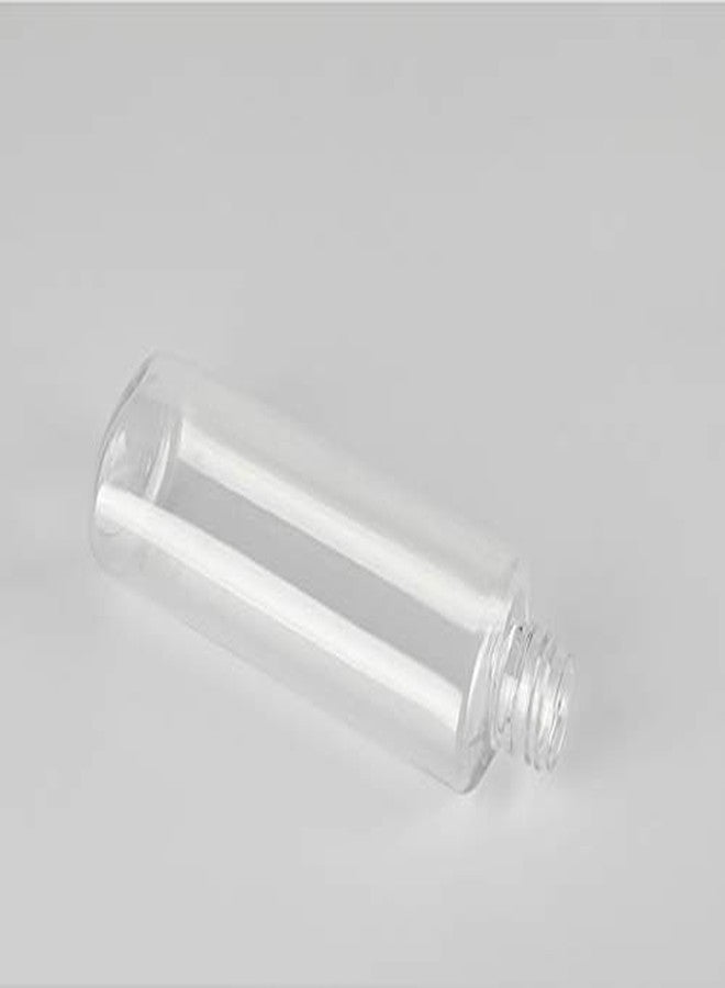 NaRaMax 2PCS 150ml/5oz Empty Clear Plastic Flat Pump Bottles with Travel Lock Lotion Cleansing Oil Dispenser Travel Sample Makeup Cosmetic Container Storage Pot Jar - Image 3