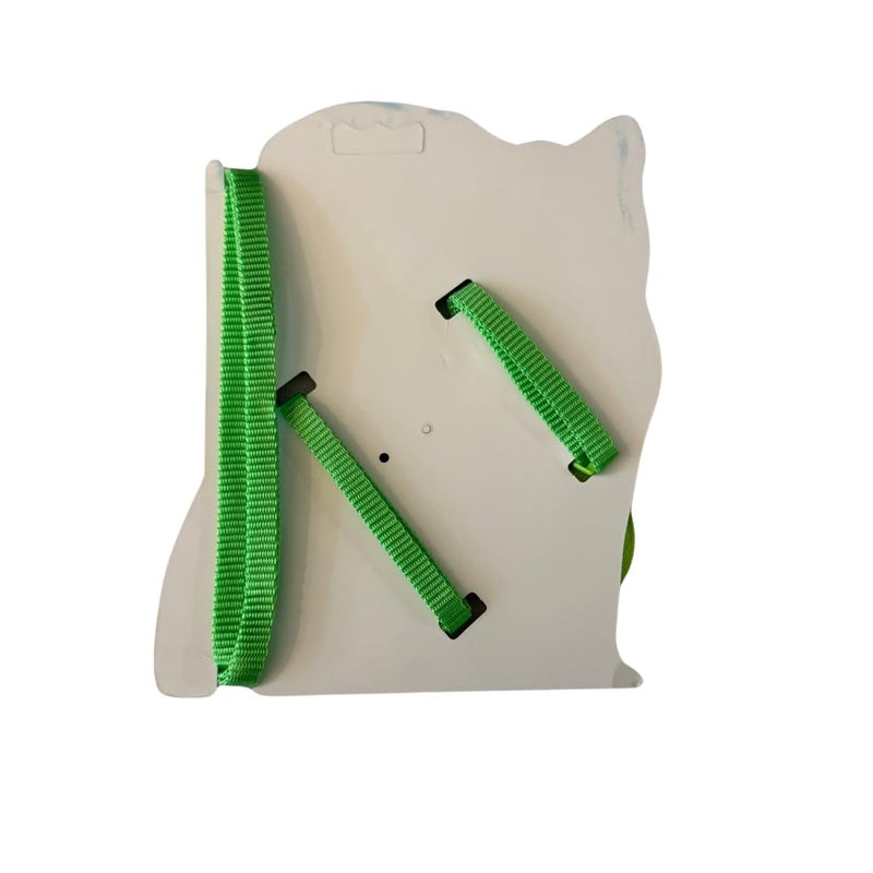 Healing Leaf 's Cat's Soft Wing Harness with Leash, Escape Proof, Ultra-Light Weight, Aesthetic Design Comfort Fit for Pet Kitten Puppy Rabbit Small Dog (Green) - Image 2