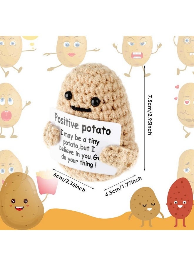 Grevosea Mini Funny Knitted Potato, 3 Inch Potato Doll Crochet Cute Wool Funny Knitted Potato Doll with Active Card Cheer up Gifts for Christmas Birthday Friends Party Decoration Encouragement - pzsku/Z74B3E1CA95D822E8E34FZ/45/_/1740982587/69c59fee-23de-4852-9c09-a8a953494114