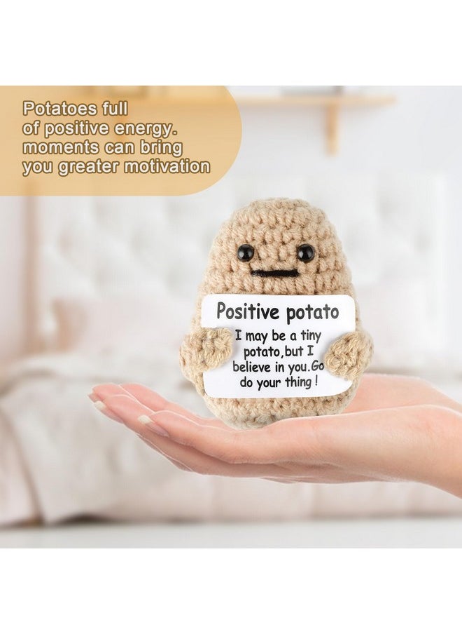 Grevosea Mini Funny Knitted Potato, 3 Inch Potato Doll Crochet Cute Wool Funny Knitted Potato Doll with Active Card Cheer up Gifts for Christmas Birthday Friends Party Decoration Encouragement - pzsku/Z74B3E1CA95D822E8E34FZ/45/_/1740982590/0e1f711a-99ad-44d5-bd84-eb86038c4ee7