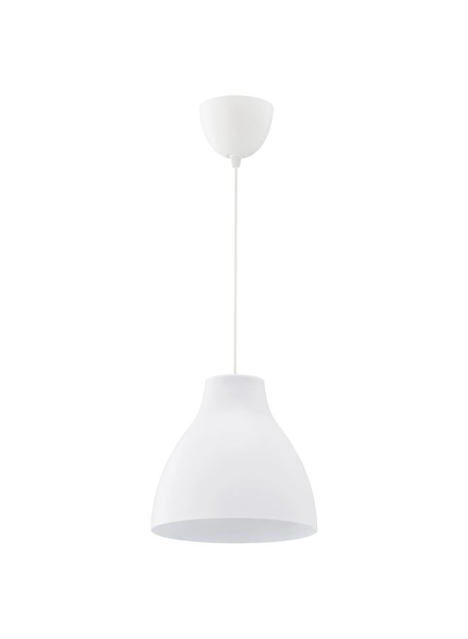 Pendant lamp, white, 28 cm
