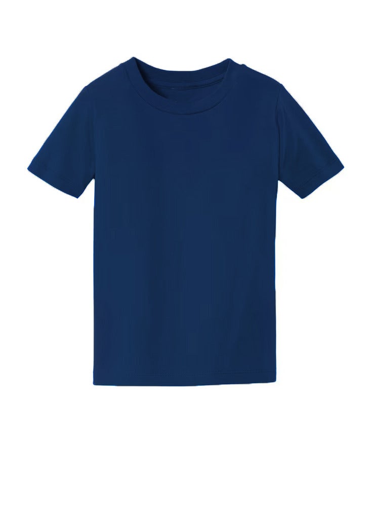 PRINTSHOP4ME Printshop4me Kids Round Neck boys T Shirt 170 GSM Pure Cotton Basic Colors  - Image 3